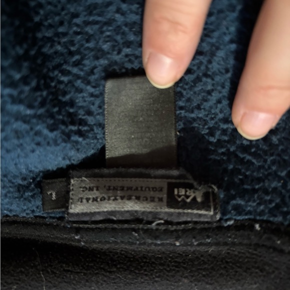 REI Black and Blue Performance Jacket for Outdoor Activities - Picture 3 of 3